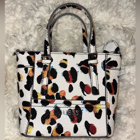 GUESS Multicolor Leopard Print Bag - Picture 1 of 5
